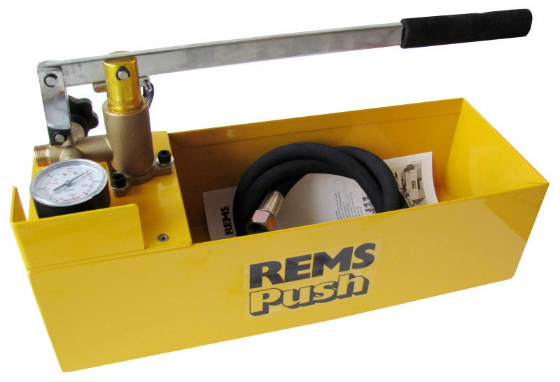 REMS Push Hand Druckprüfpumpe mit Manometer 6 MPa / 60 bar / 870 psi 1/2 (  115000 R )