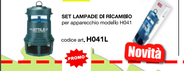 Lampade di ricambio CFG per Nuovo ATTILA modello 2020