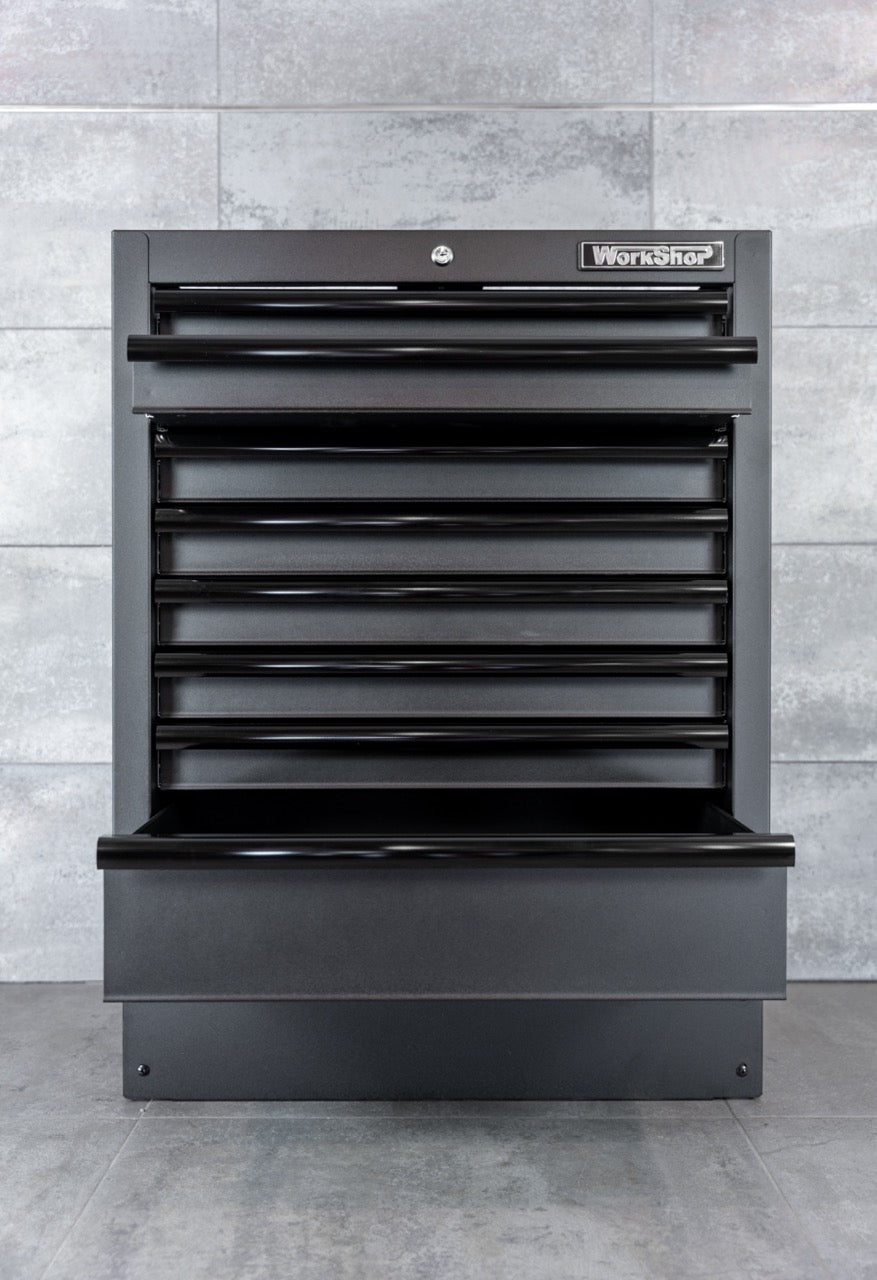 Modulo 8 Cassetti per arredo  Workshopitaly MPS Total Black