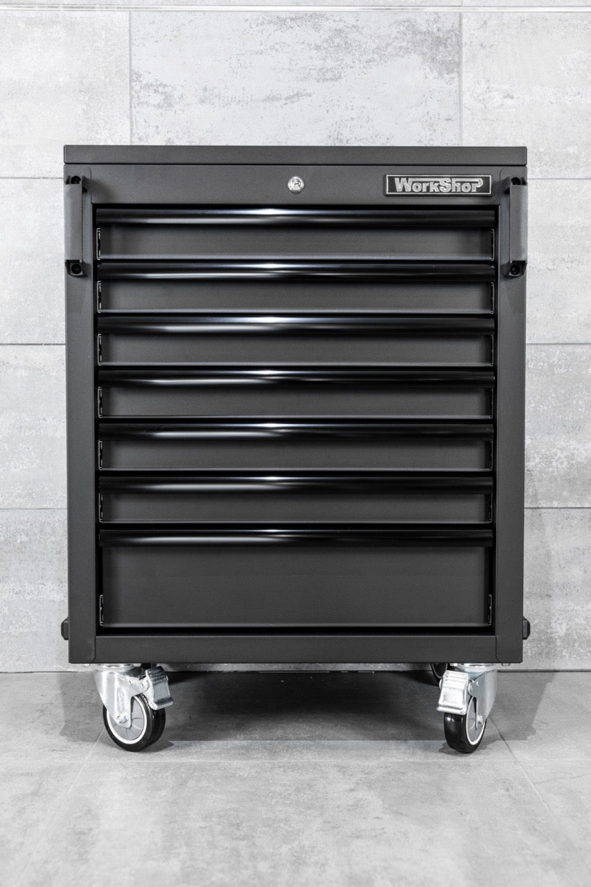 Carrello 7 Cassetti Workshopitaly MPS Total Black