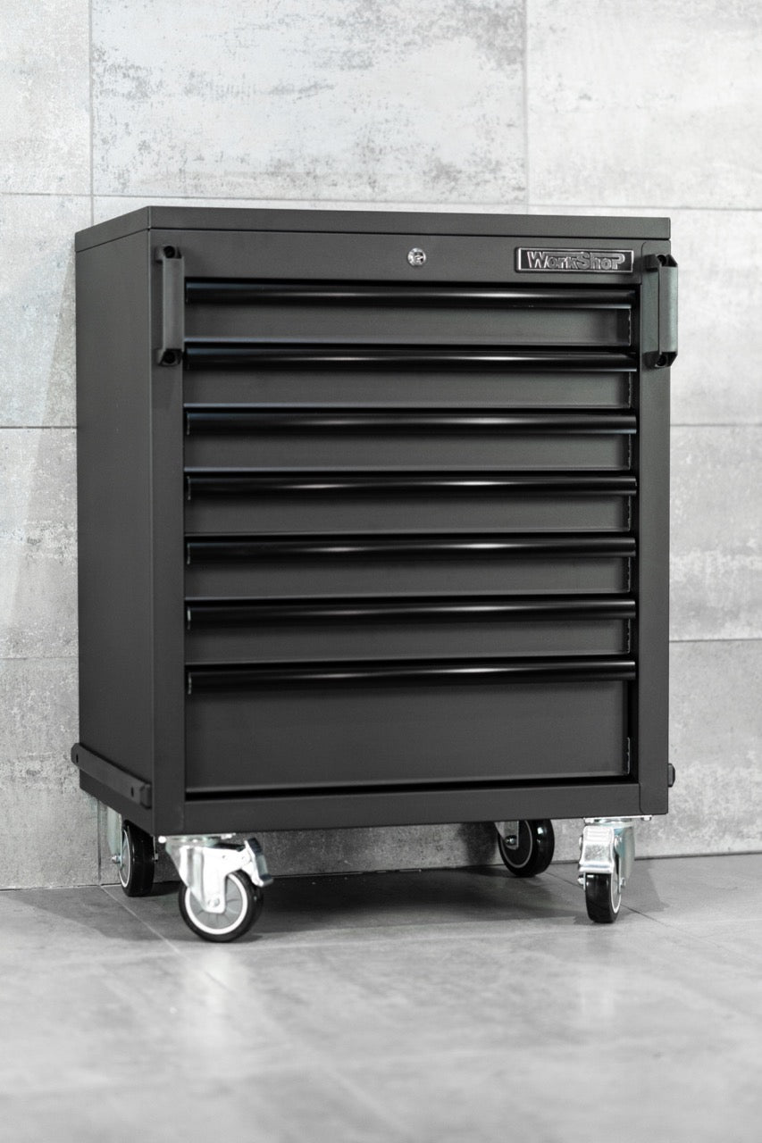 Carrello 7 Cassetti Workshopitaly MPS Total Black