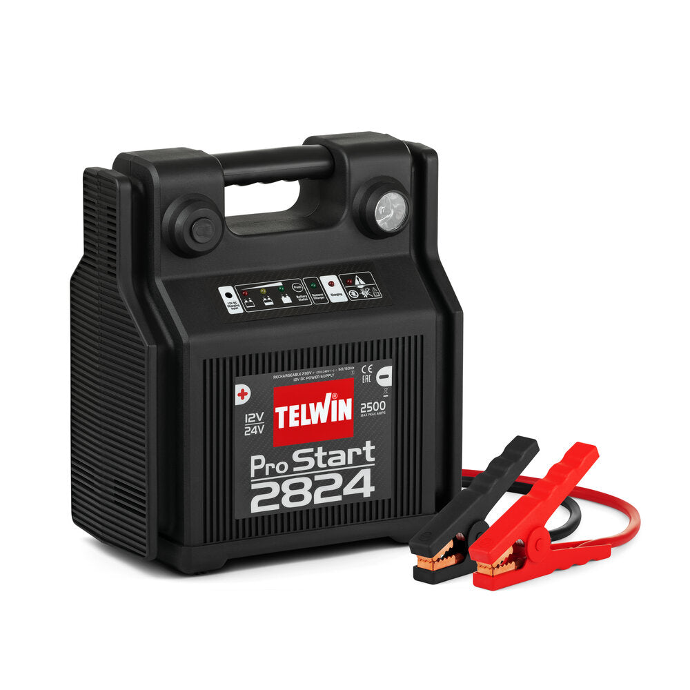 Avviatore a batteria per auto Telwin PRO START 2824