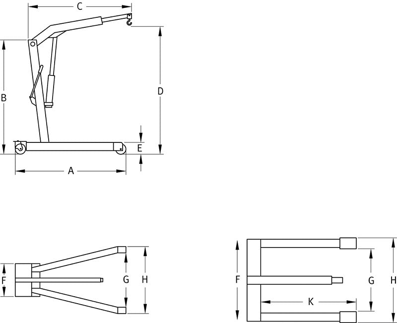 GRU PER OFFICINA Compac CMCC055 500kg.