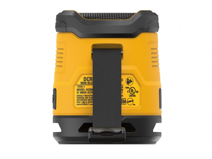 Radio Speaker Bluetooth USB TYPE C DEWALT DCR009-XJ