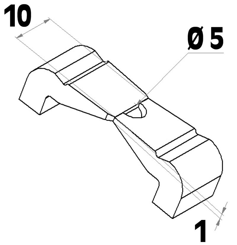 PINZA PER FASCETTE CLIC LUNG 245 MM FM0068