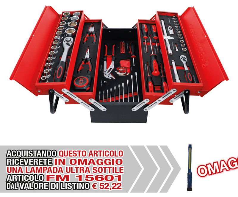 Cassetta utensili 1 PEZZO BGS6056 + OMAGGIO 1 PEZZO FM15601