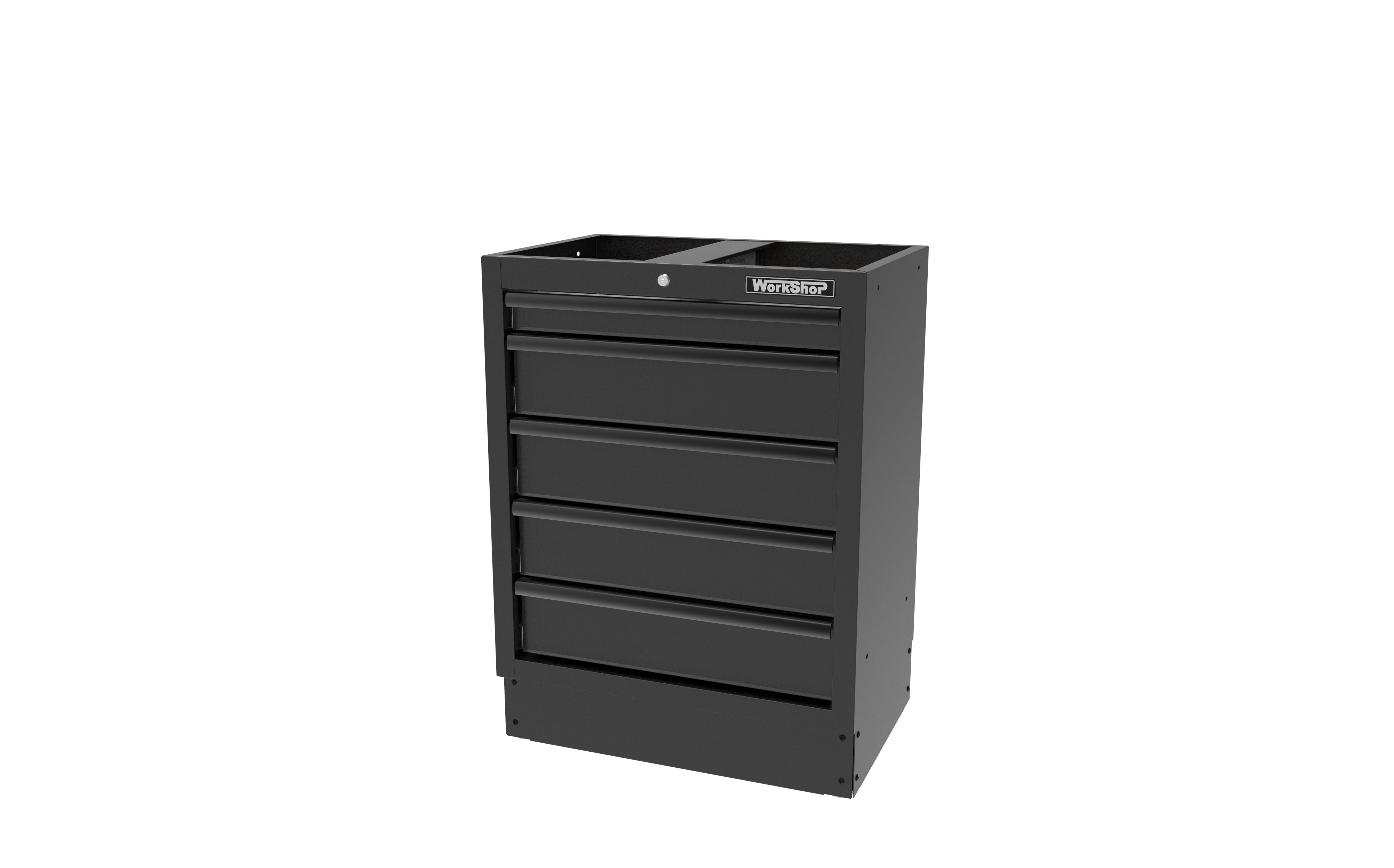 Arredo Officina Workshopitaly MPS 29 inox 3,64 mt. Total Black