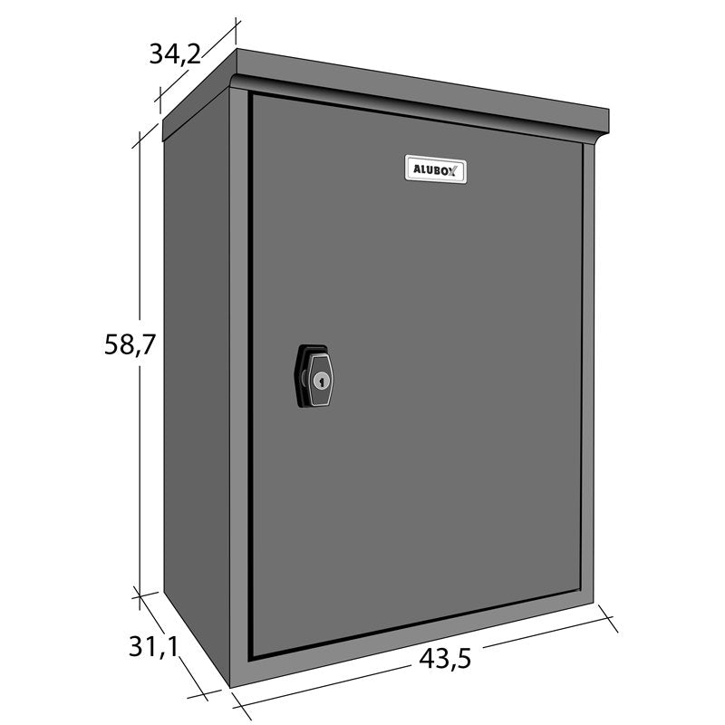 Cassetta Portapacchi XL ALUBOX