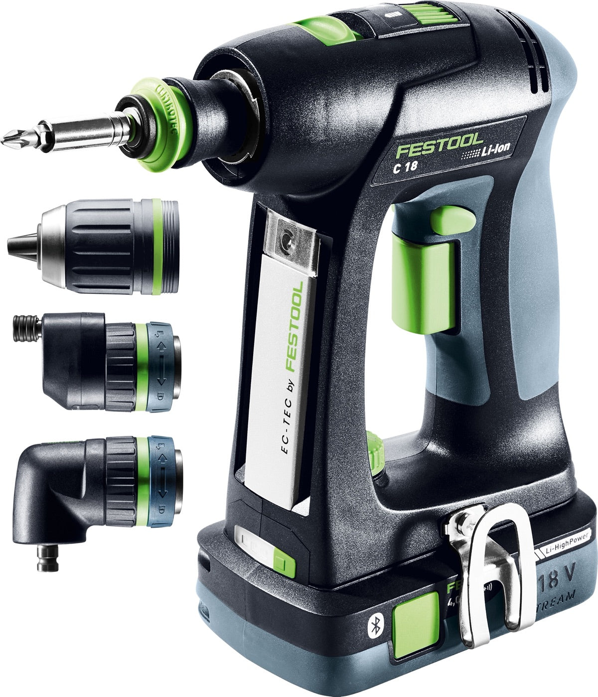 Festool Trapano avvitatore a batteria C 18 HPC 4,0 I-Set