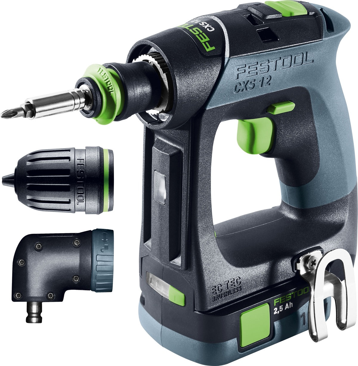 Festool Trapano avvitatore a batteria CXS 12 2,5-Set