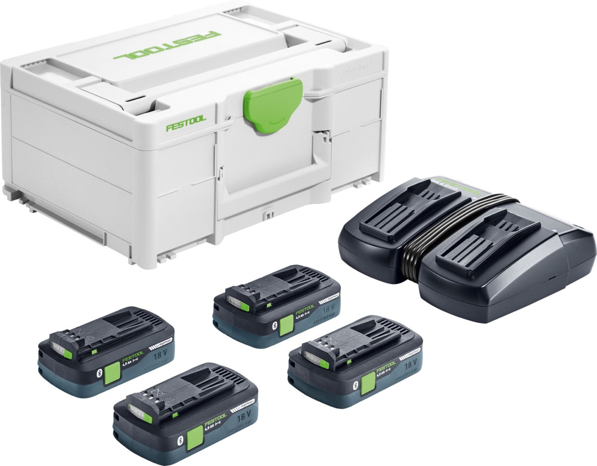 Festool Set Energia SYS 18V 4x4,0/TCL 6 DUO