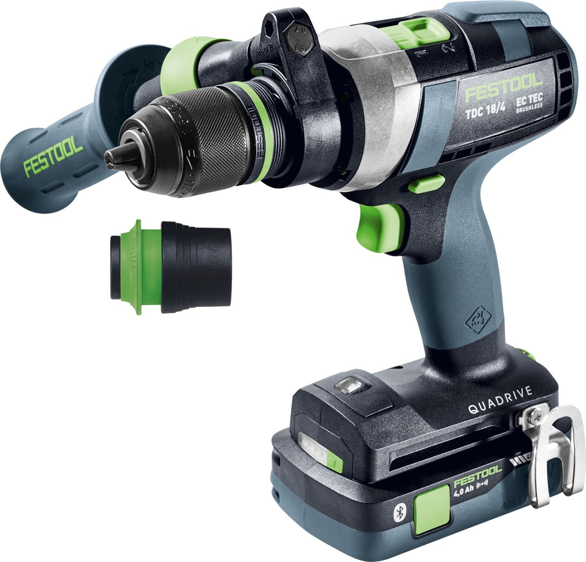 Festool Trapano avvitatore a batteria QUADRIVE TDC 18/4 5,0/4,0 I-Plus