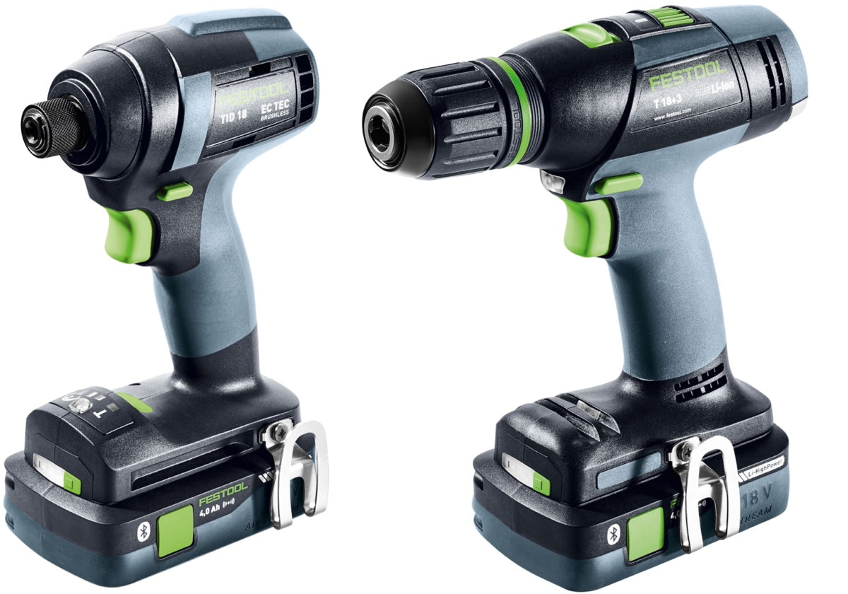 Festool Set di avvitatori e punte TID 18 HPC 4,0 I-Set T18