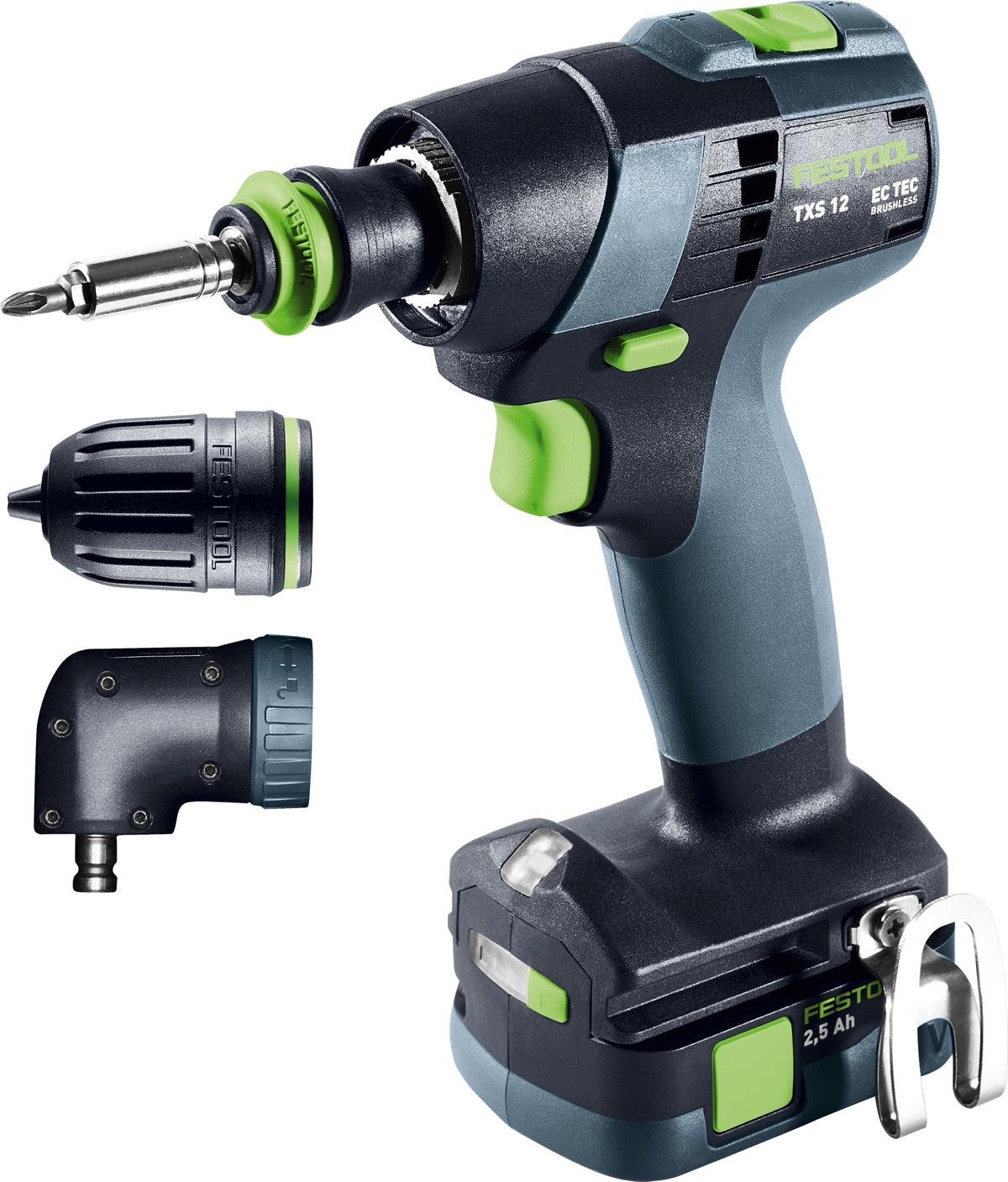 Festool Trapano avvitatore a batteria TXS 12 2,5-Set