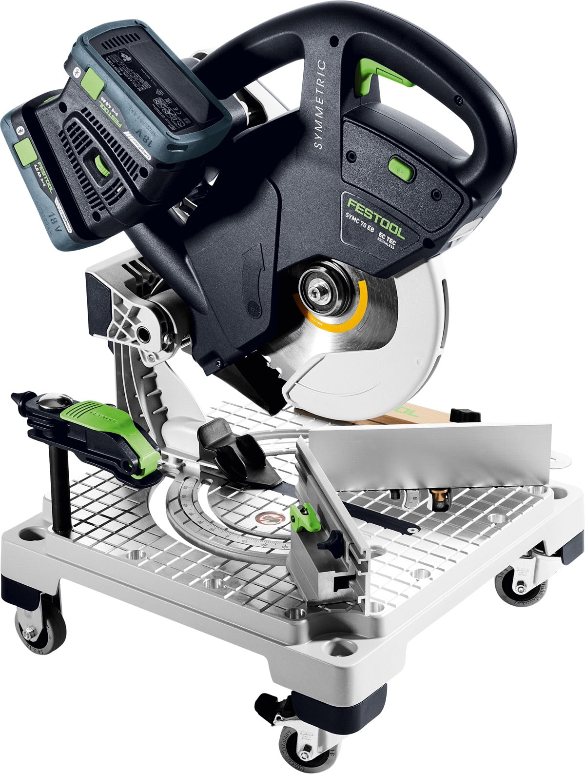 Festool Sega a batteria per listelli SYMMETRIC SYMC 70 4,0 EBI-Plus