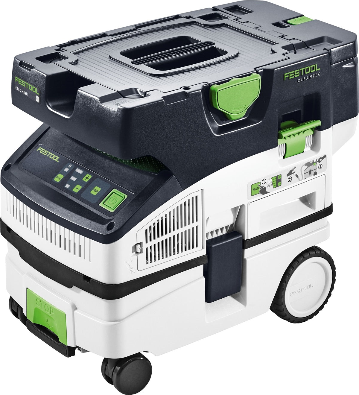 Festool Unità mobile di aspirazione a batteria CLEANTEC CTLC MINI I-Basic