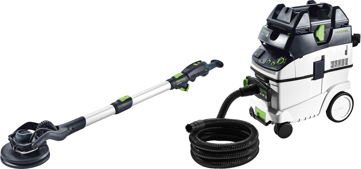 Festool Set con levigatrice a stelo e aspiratore PLANEX LHS 2 225/CTL 36-Set