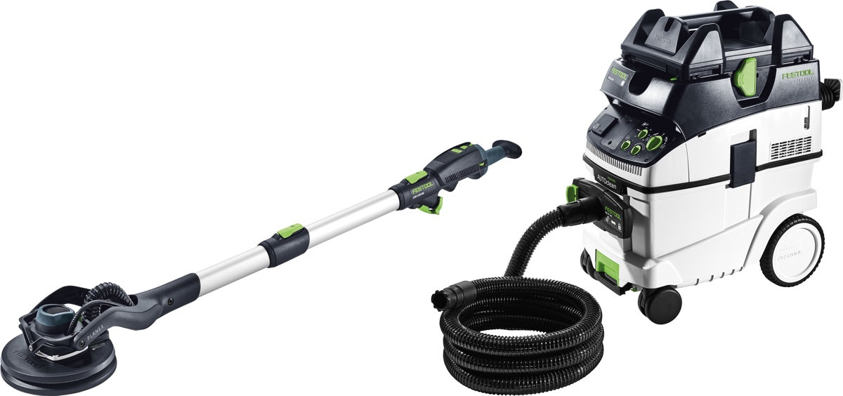 Festool Set con levigatrice a stelo e aspiratore PLANEX LHS 2 225/CTM 36-Set