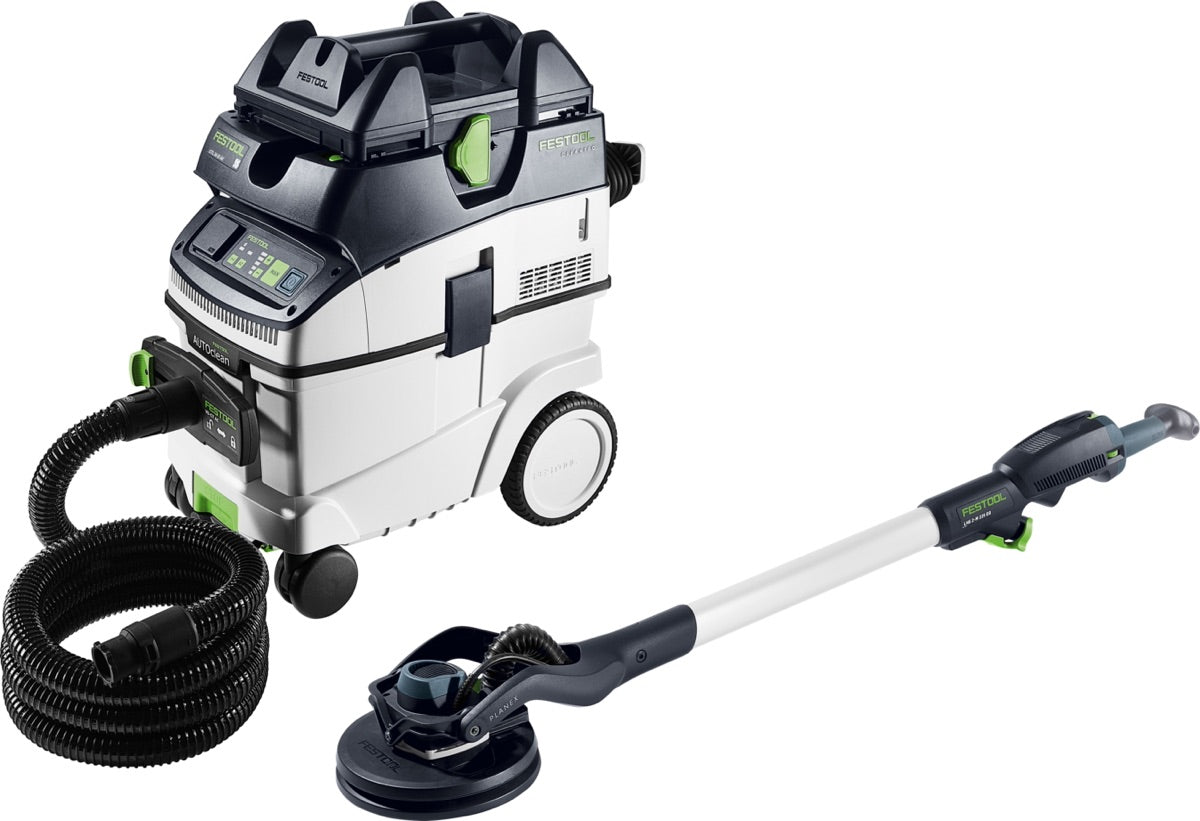 Festool Set con levigatrice a stelo e aspiratore PLANEX LHS 2-M 225 EQ/CTL 36-Set