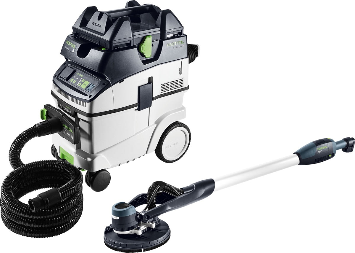 Festool Set con levigatrice a stelo e aspiratore PLANEX LHS-E 225/CTL 36-Set