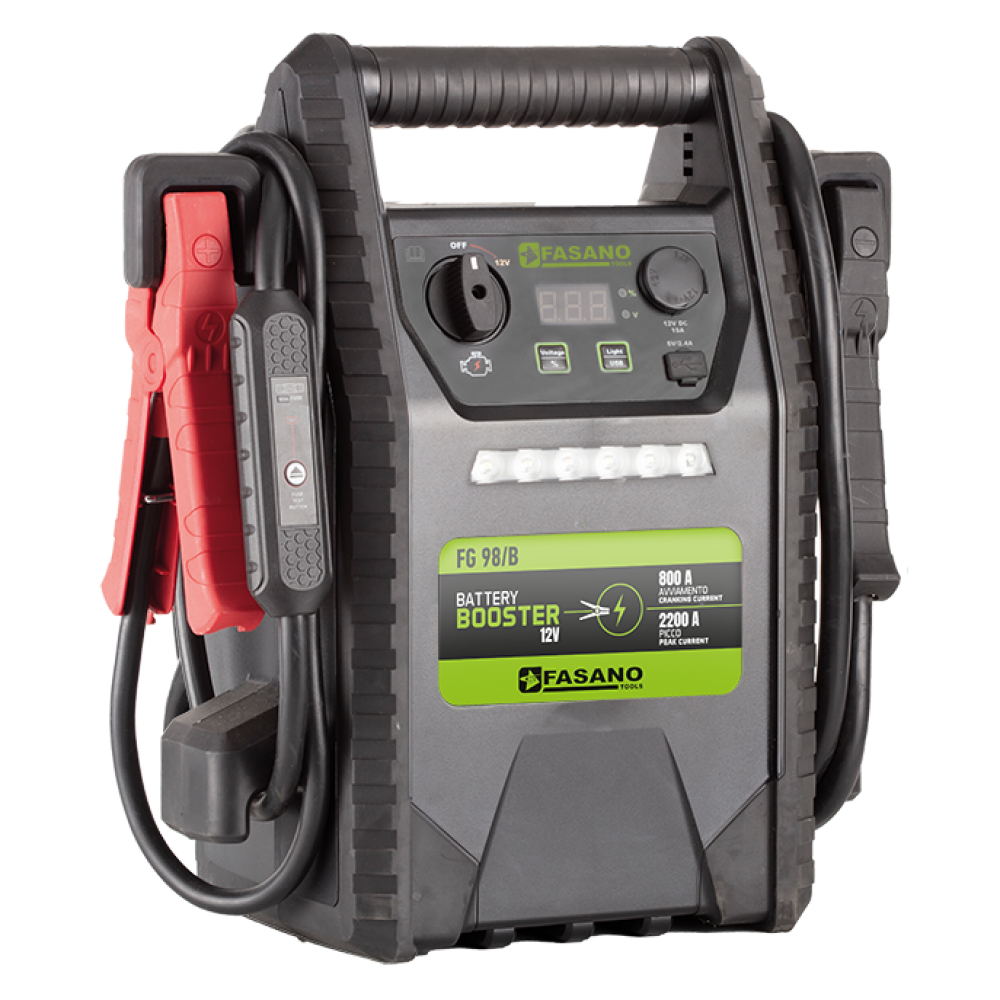 Avviatore d'emergenza portatile 12V, 22Ah Fasano FG 98/B