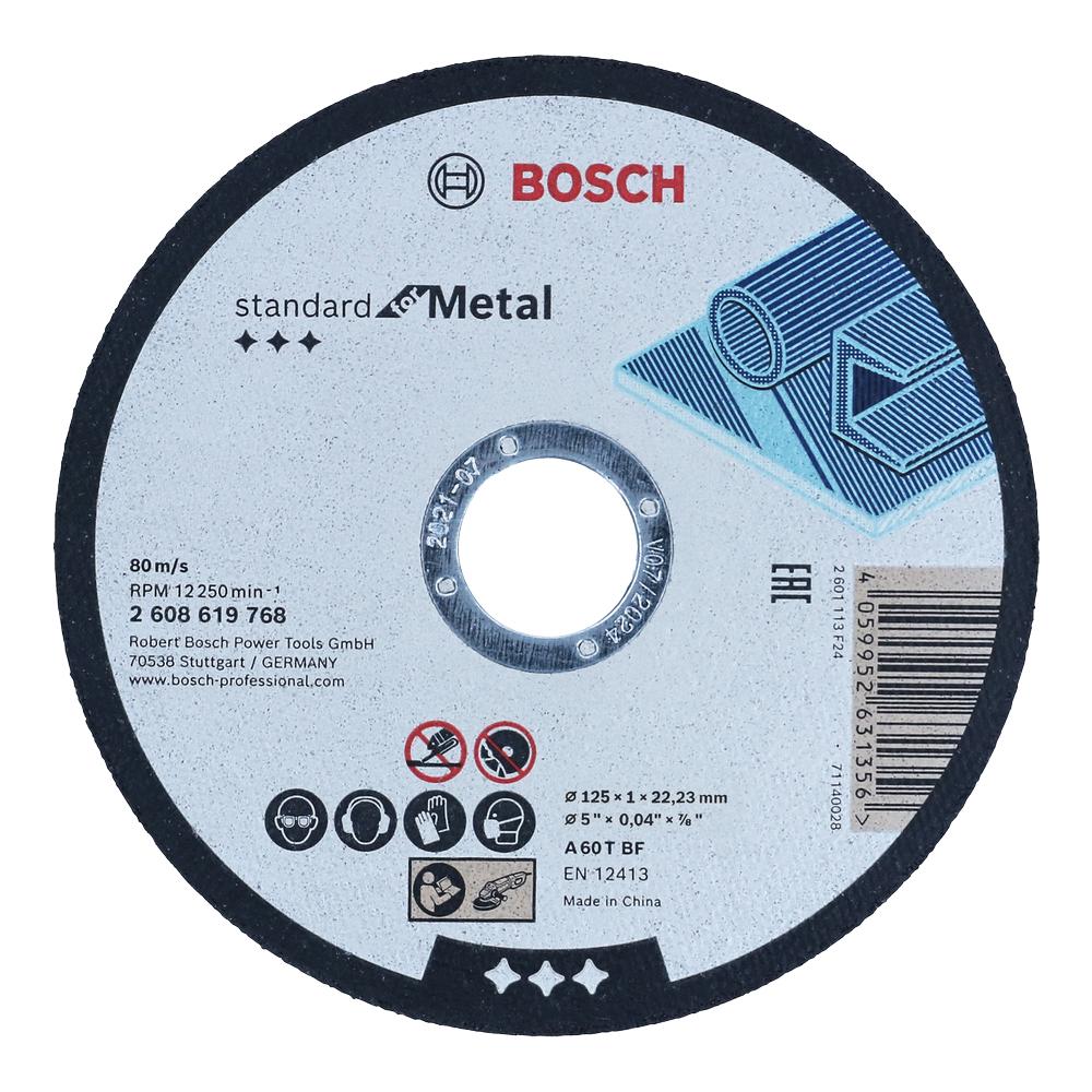 Secchiello 100 dischi taglio metallo 125x1 Bosch Professional