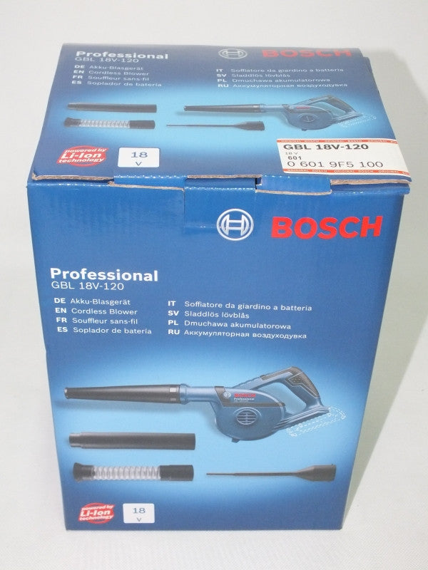 Souffleur sans fil BOSCH 06019F5100 - GBL 18V-120 Professional