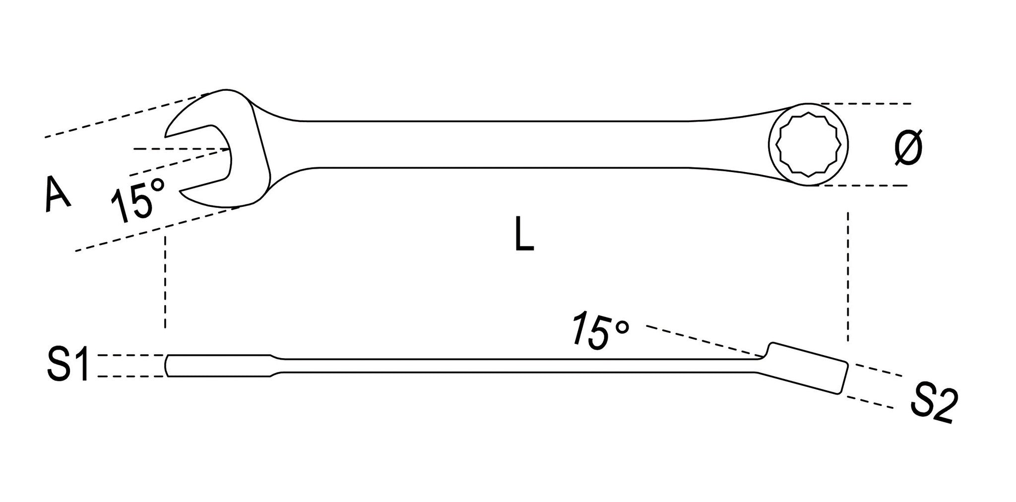 Chiavi Combinate Beta 42BA antiscintilla